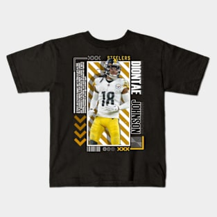 Diontae Johnson Paper Poster Version 10 Kids T-Shirt